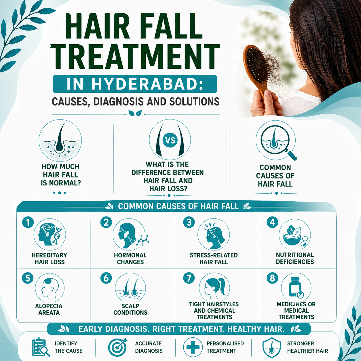 Hair Fall Treatment in Hyderabad at Romaa Hair & Skin Care